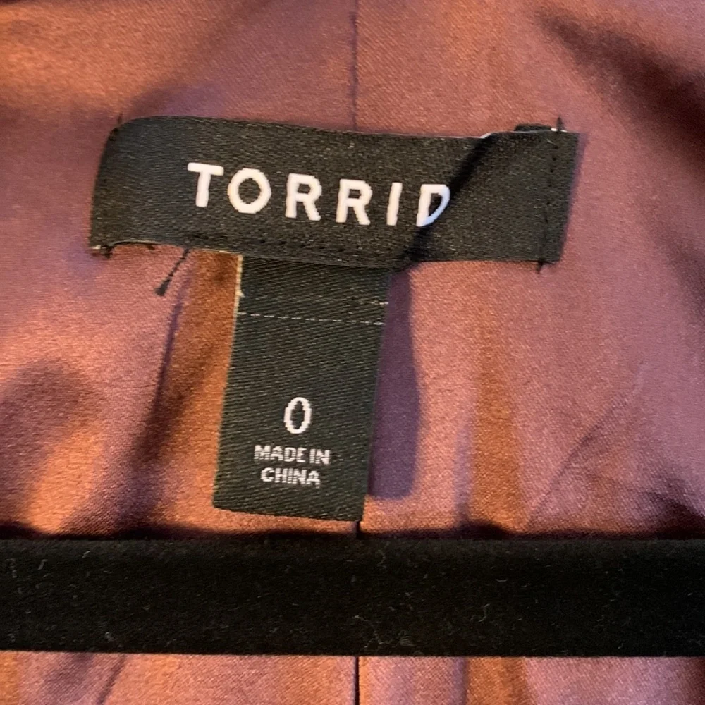 Torrid Mauve Purple Longline Blazer - Picture 5 of 5